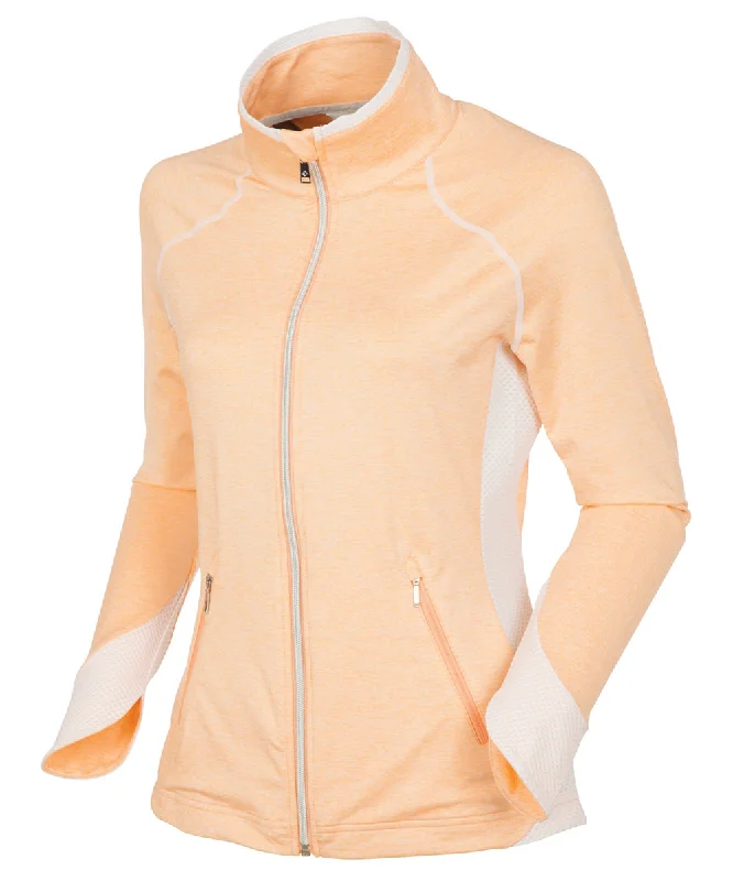 Peach Cobbler Melange/Pure White / XS