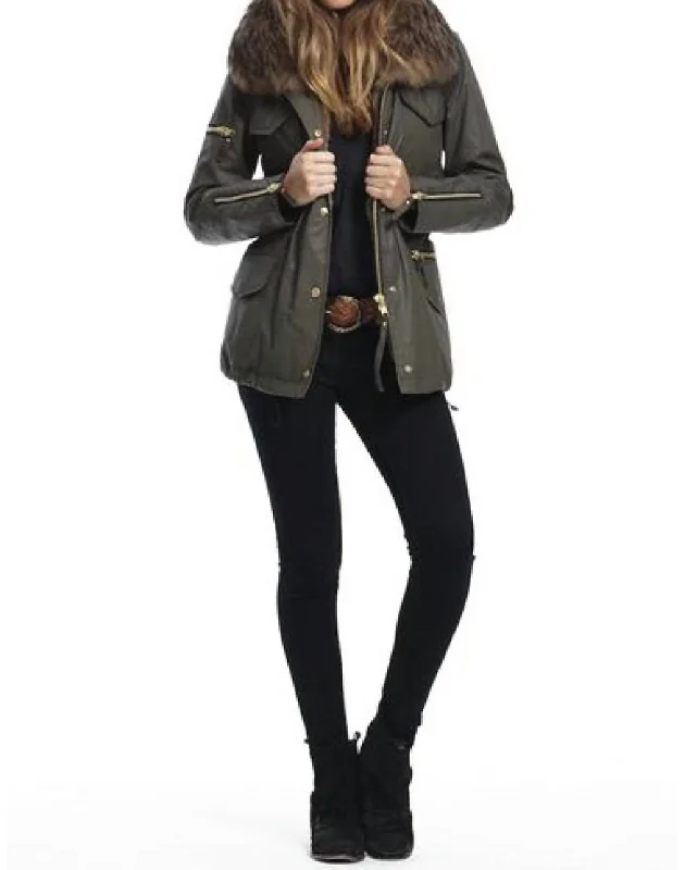 Twill Kate Jacket In Army