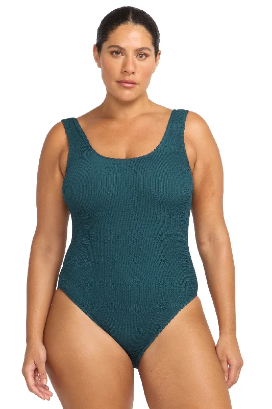 Sea Green Arte Eco Klimt One Piece