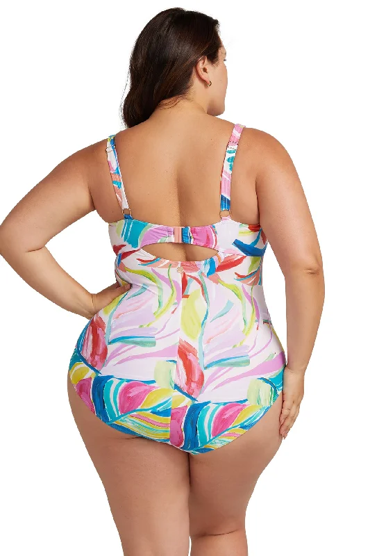 Neo Folia Cezanne D / DD Cup Underwire One Piece Swimsuit - Final Sale