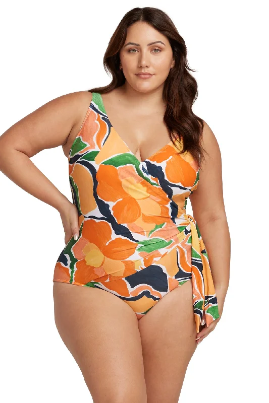 De L'Hortus Hayes D / DD Cup Underwire One Piece Swimsuit - Final Sale