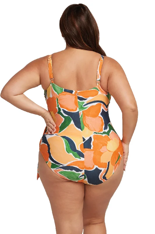 De L'Hortus Hayes D / DD Cup Underwire One Piece Swimsuit - Final Sale