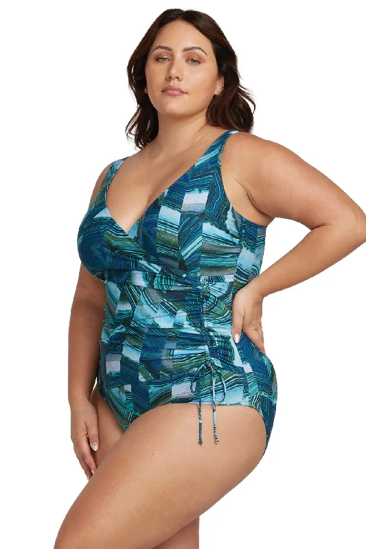 Chalcedony Rembrant One Piece Swimsuit - Final Sale