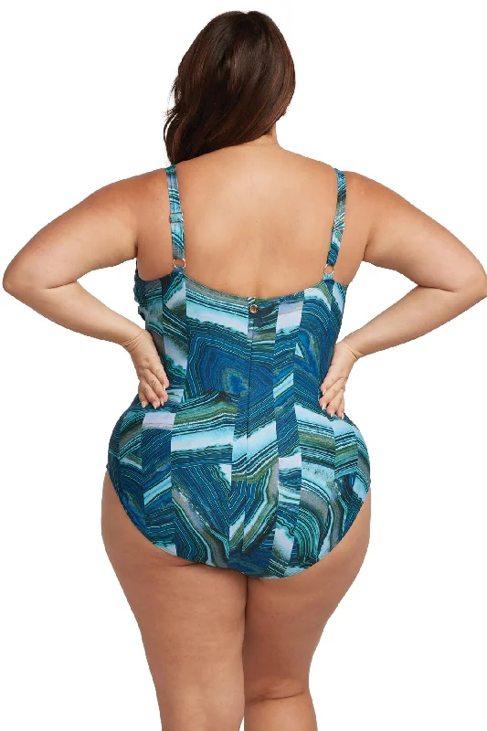 Chalcedony Rembrant One Piece Swimsuit - Final Sale