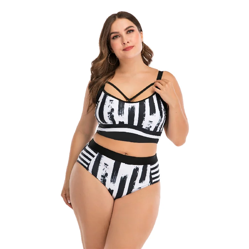 Lulunesy 2022 bikini bathing suit plus size bikini 2 piece swimsuit