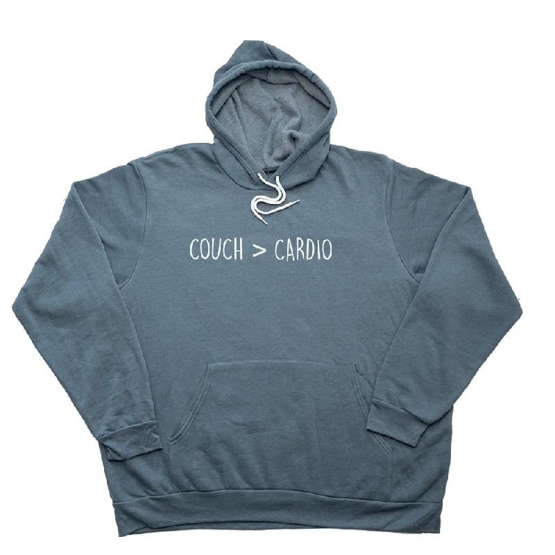 Couch Over Cardio Giant Hoodie