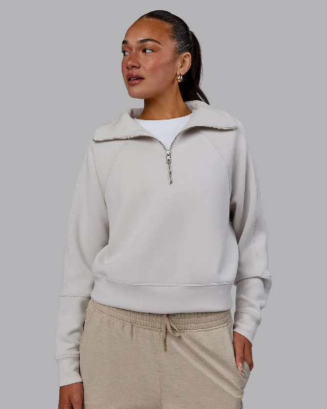 Elevate SoftTouch 1/2 Zip Sweater - Clay-Clay