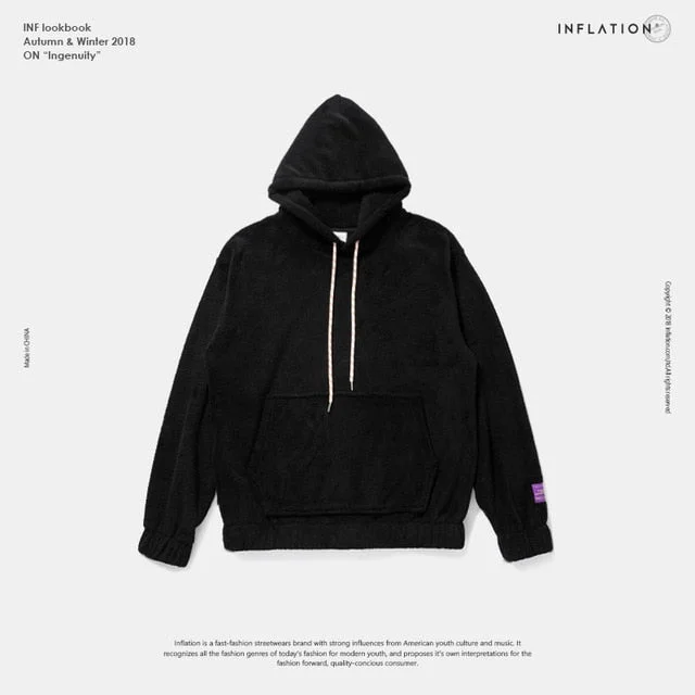 INFLATION Hip Hop Winter Hoodie