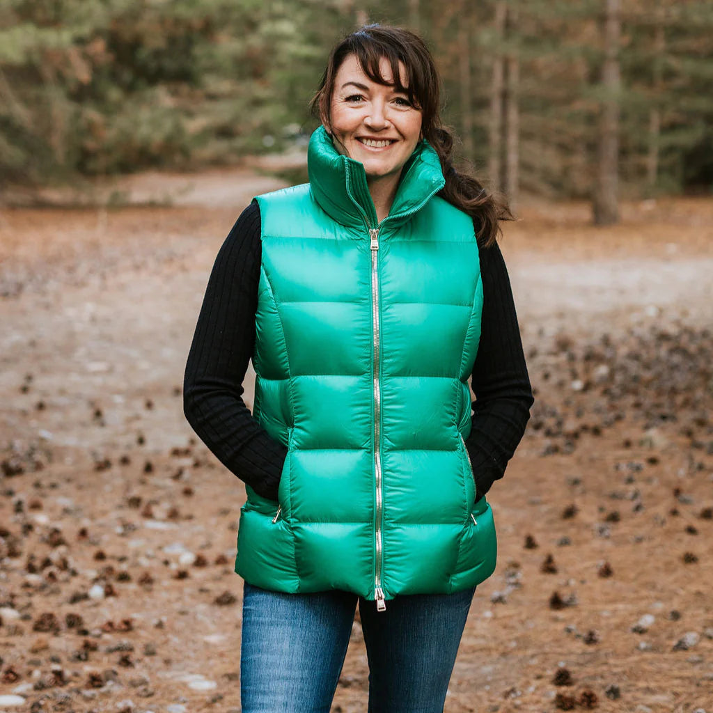 MOKE ESTER 90/10 PACKABLE VEST - Emerald