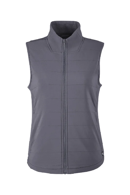 Spyder Womens Transit Full Zip Vest - Polar Grey