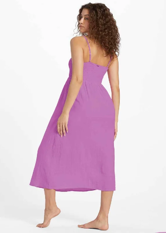 Off The Coast Dress - Lush Lilac