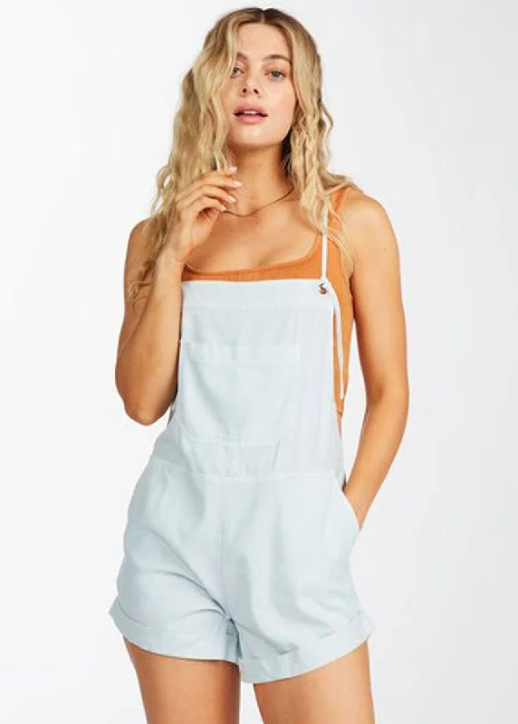 Wild Pursuit Short Overalls - Chambray