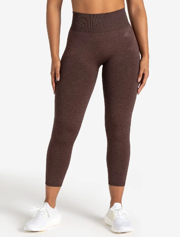 ADAPT 2.0 Seamless 7/8 Leggings - Cherry Brown