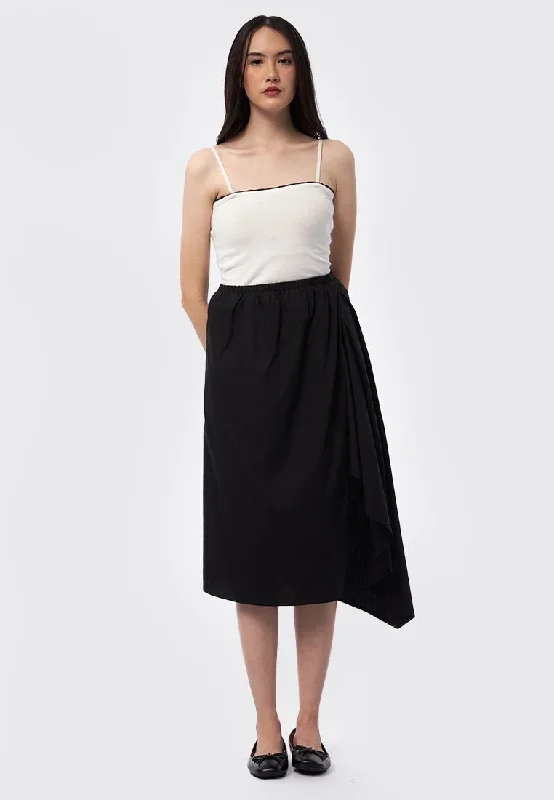 Asymmetrical Midi Skirt