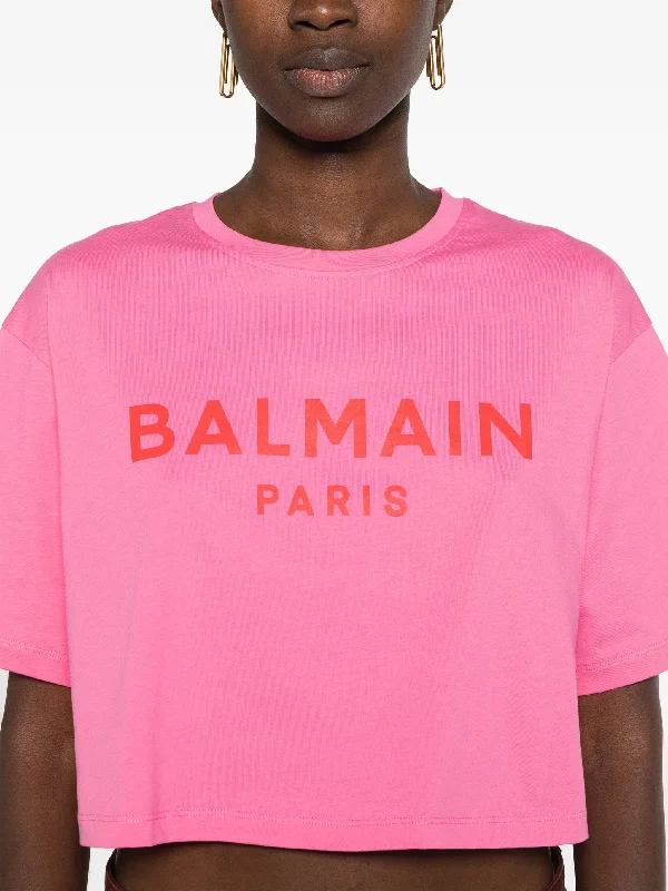 balmain-printed-cropped-t-shirt-tees-600053451pnk