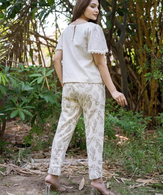 beige-peacock-handblock-muslin-ankle-pant