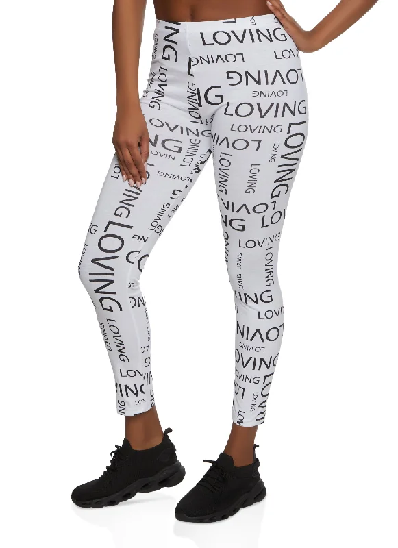 Loving Graphic Leggings