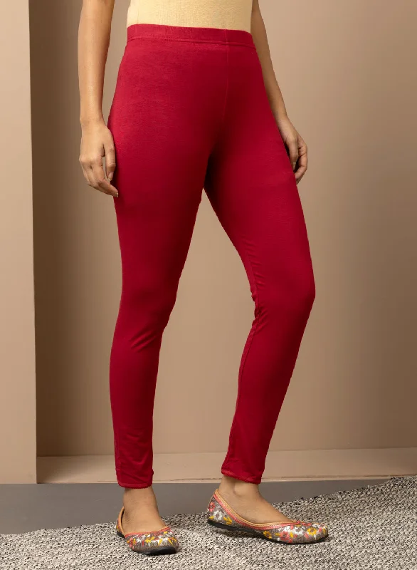 blood-red-ankle-length-plain-legging