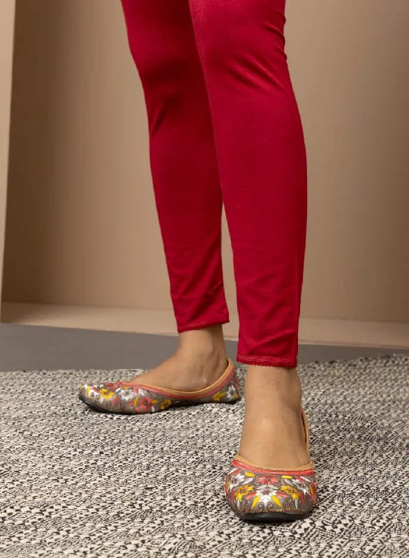 blood-red-ankle-length-plain-legging