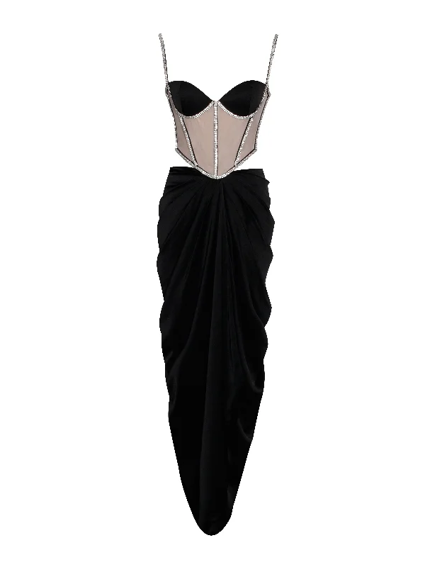 cadence-black-satin-crystal-embellished-corset-dress