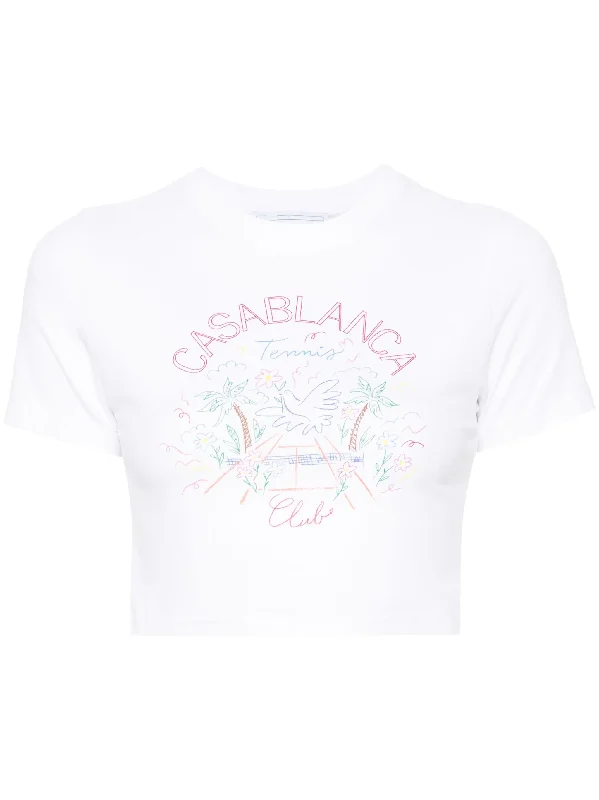 Crayon Tennis Club Printed Baby T-Shirt