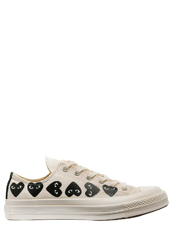 Converse Multi Black Heart Low Top