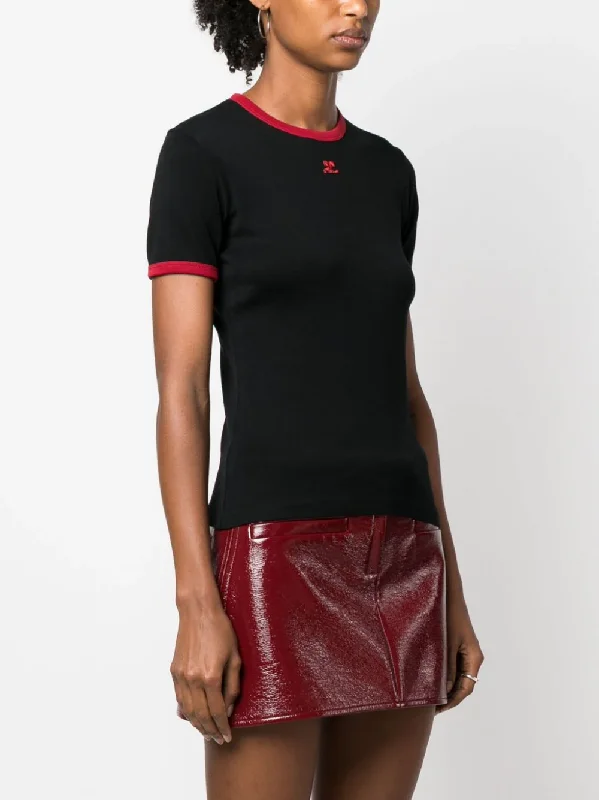 courreges-contrast-t-shirt-600041208blk