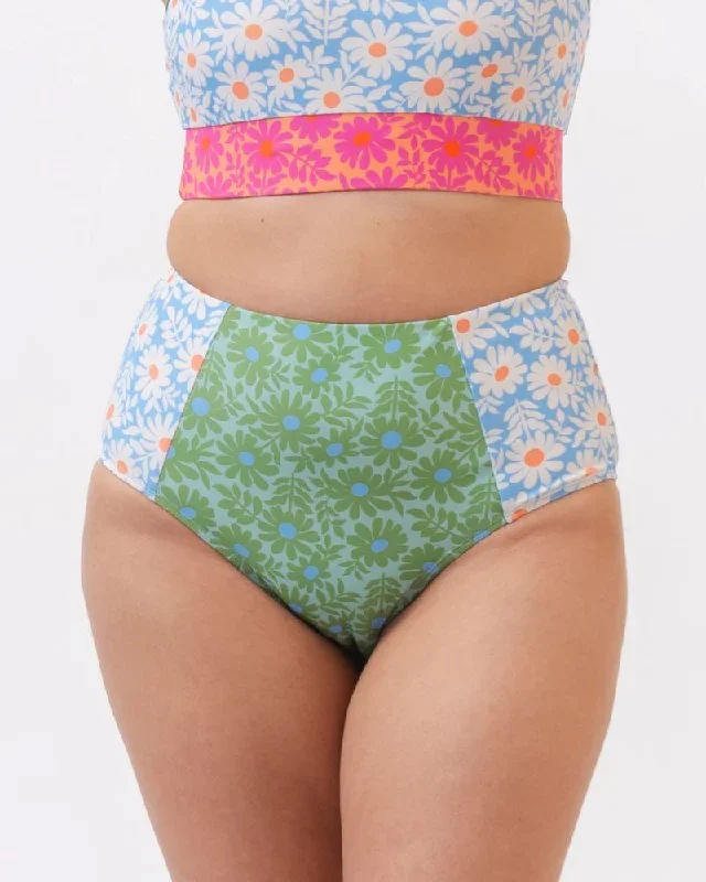 Daisy Patch High-Waist Bottom