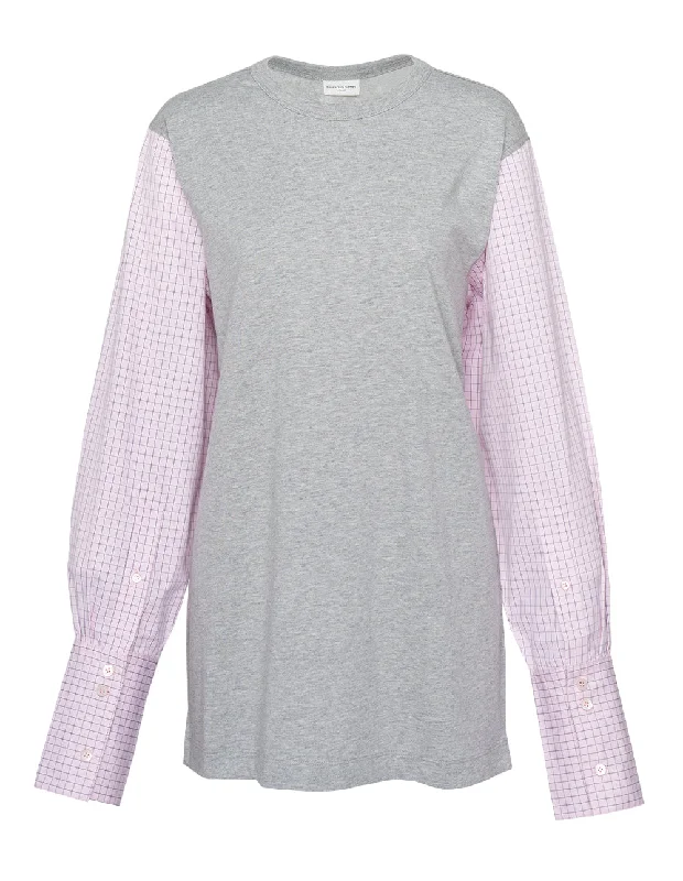 Heavy Jersey Grid Top