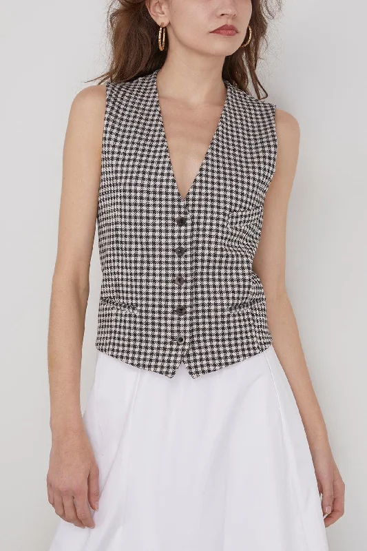 gingham-tailored-vest-in-black-ivory