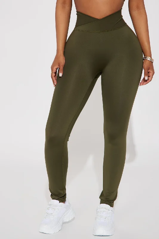 Hit Work Elevate Active Legging - Olive