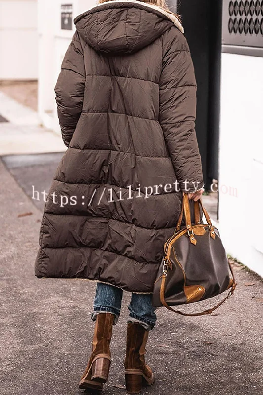 hooded-plush-lined-pocket-long-sleeve-coat