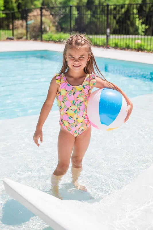 Kid's Beach Bum In Squeeze The Day Swimsuit