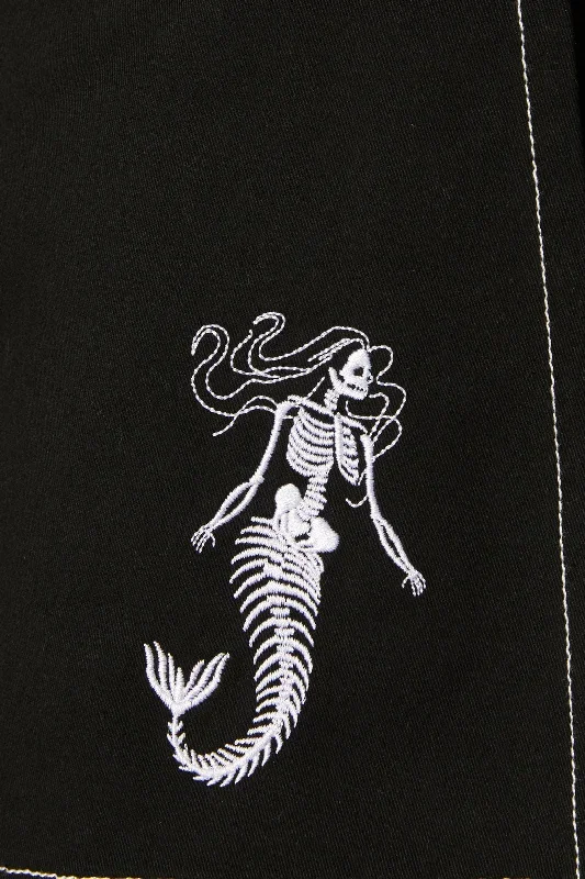 mermaid-embroidered-skort