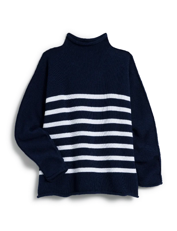 monterey-navy-with-white-stripe-pure-italian-cotton