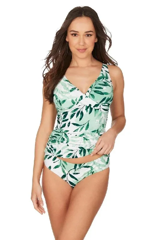 Nip Tuck NN2182OSG Oasis Delores Tankini Green Singlet