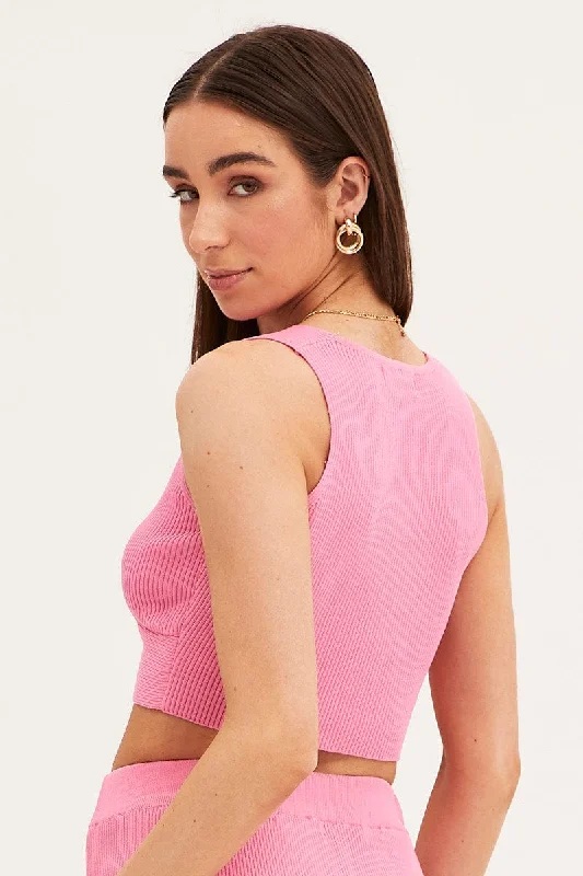 pink-knit-top-crop-sleeveless-v-neck-kn1588ax-40p