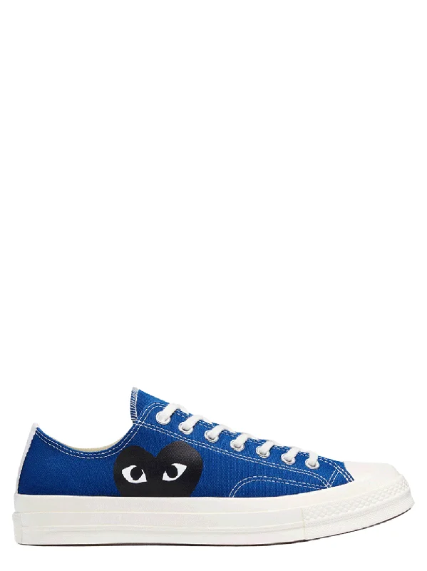 Converse Black Heart Blue Low Top