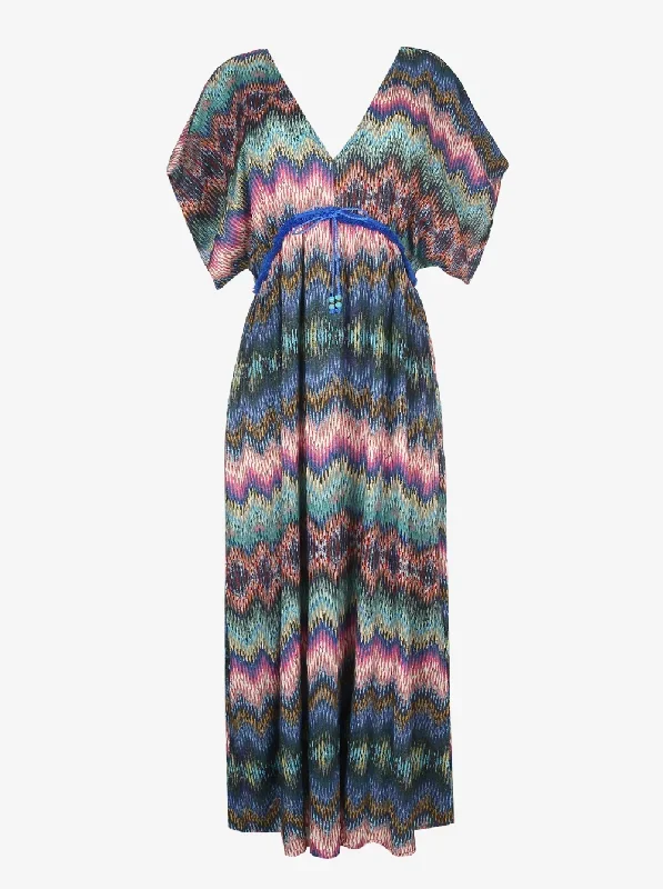 Kea Striped Maxi Dress