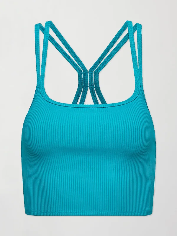 ribbed-cami-bra-dark-teal