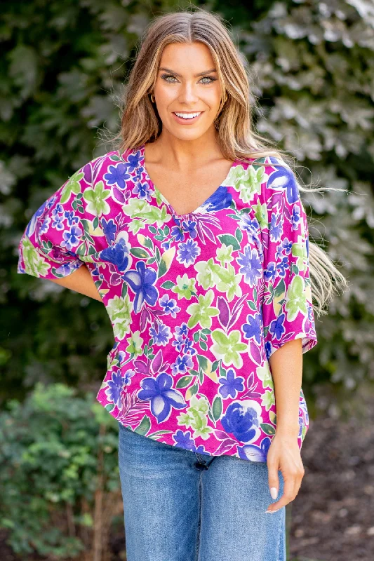 sew-in-love-full-size-v-neck-floral-half-sleeve-top