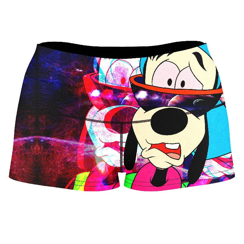 Space Goof High-Waisted Women's Shorts