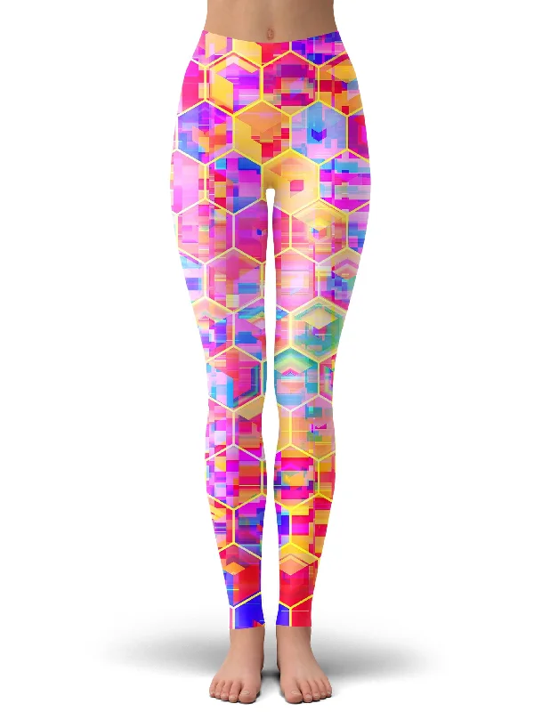 Spectral Cubes Leggings