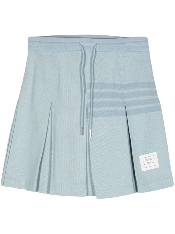 Above The Knee Box Pleat Skirt