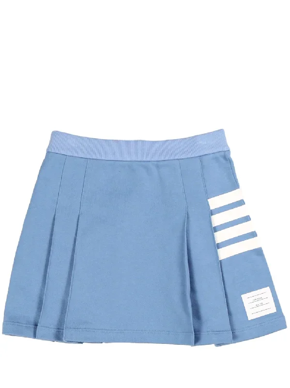 Mini Side Pleated Skirt