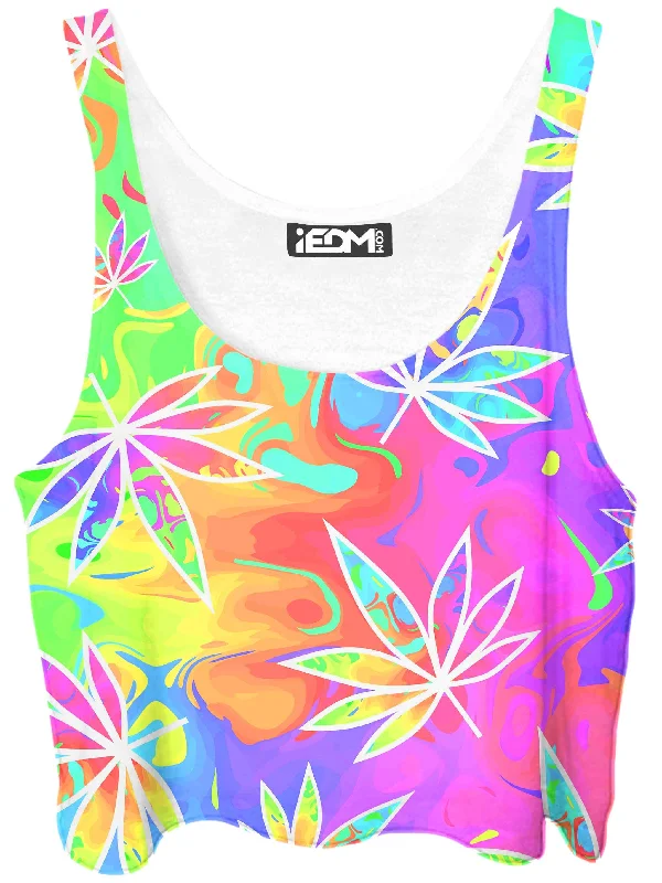 Weed Free Fall Crop Top