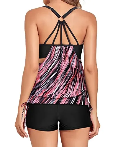 Black and pink stripes2